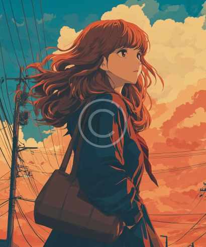Sunset wanderer