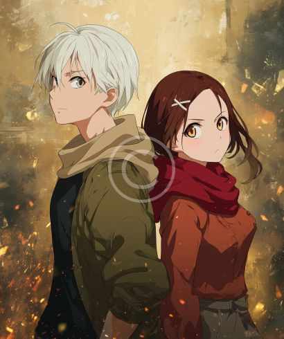 Opposing flames duo